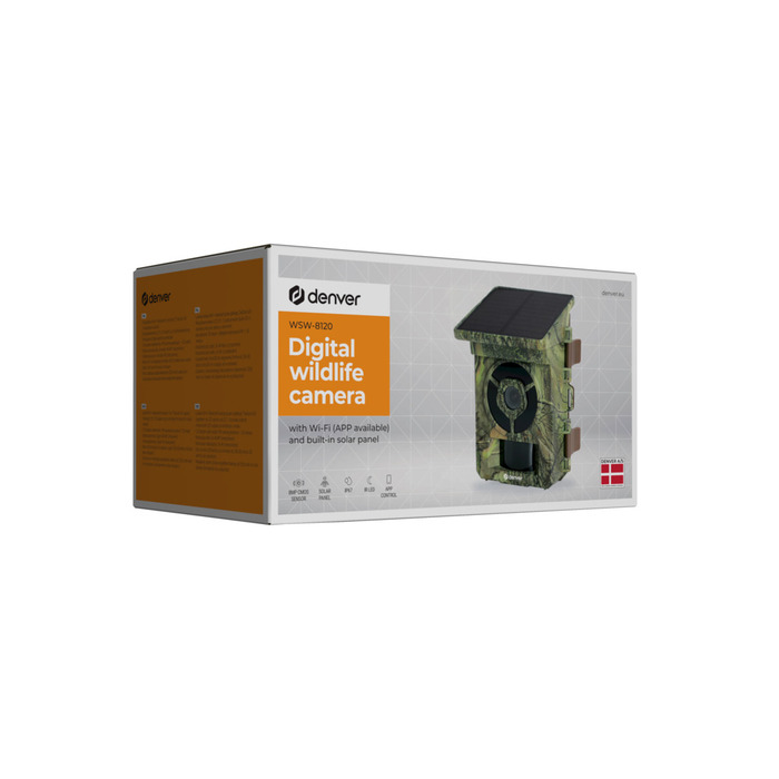 Denver WSW-8120 vildtkamera m/indbygget solpanel